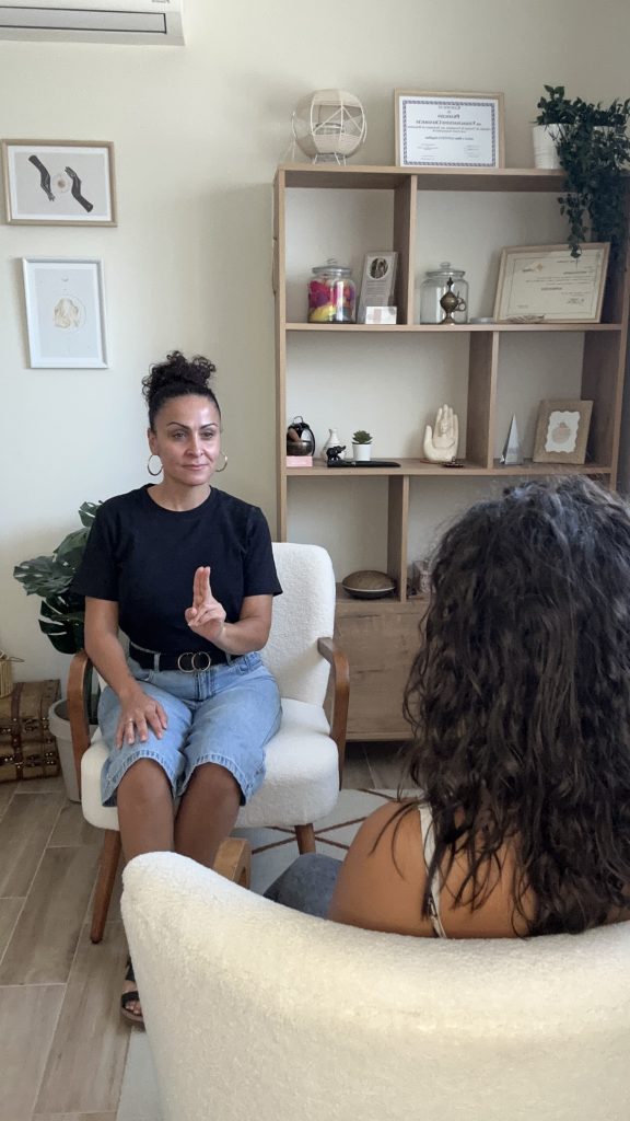 Séance de mouvements oculaires inspirés de l’EMDR à Bressols – Angélina Santana