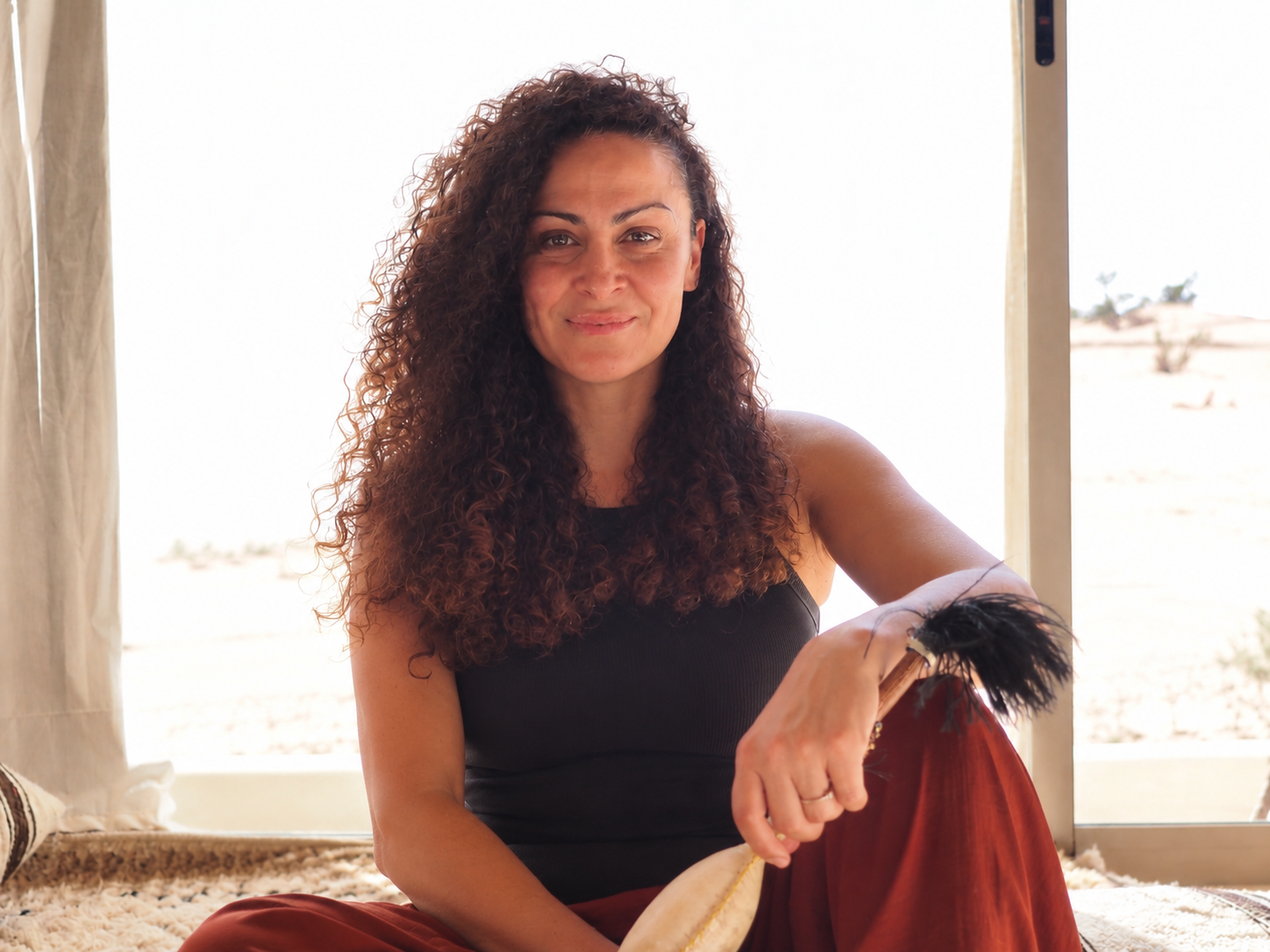 Portrait d'Angélina Santana, sophrologue et thérapeute psychocorporelle à Bressols, près de Montauban